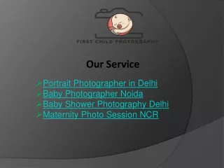 Portrait Photographer in Delhi