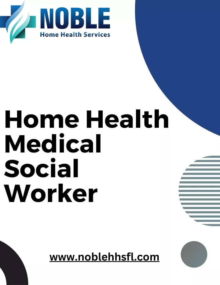 home health medical social worker