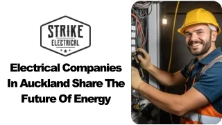 Electrical Companies In Auckland Share The Future Of Energy