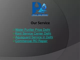 Water Purifier Price Delhi