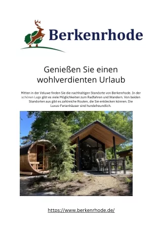genie en sie einen wohlverdienten urlaub
