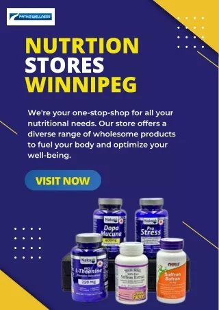 Nutrition store Winnipeg
