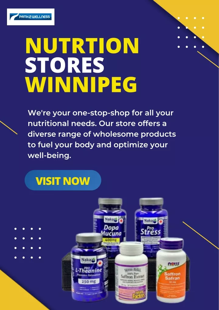 nutrtion stores winnipeg