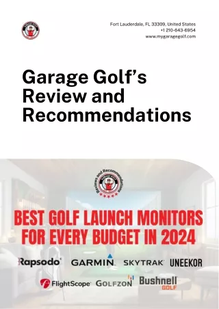 Best Golf Launch Monitors for Every Budget in 2024