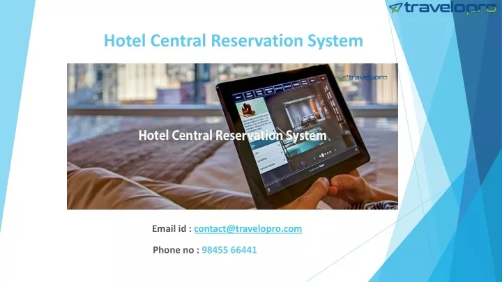 hotel central reservation system