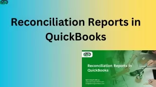 how to Print the Reconciliation Reports QuickBooks