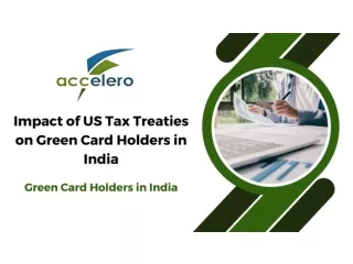Green Card holders dwelling in India