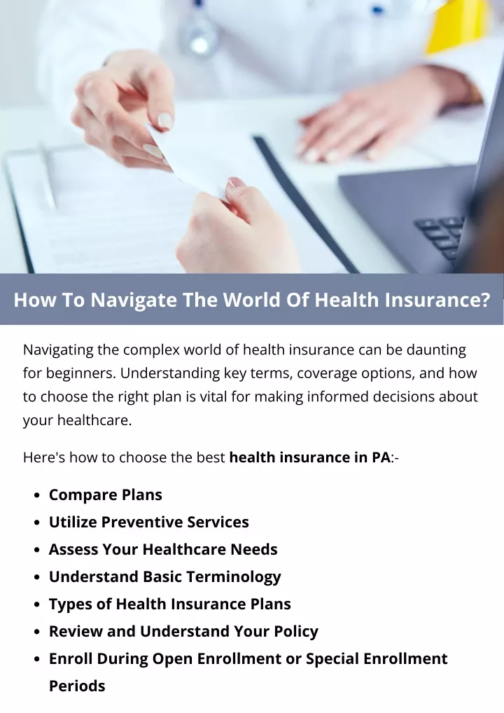 how to navigate the world of health insurance