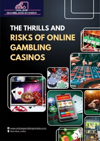The Thrills and Risks of Online Gambling Casinos