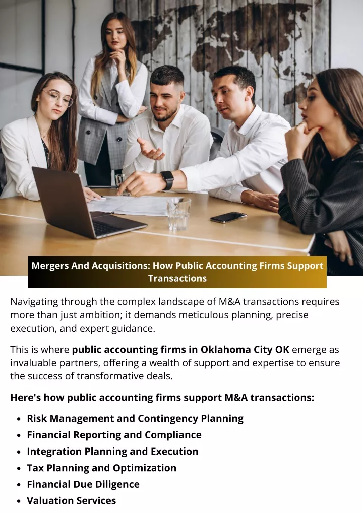 mergers and acquisitions how public accounting