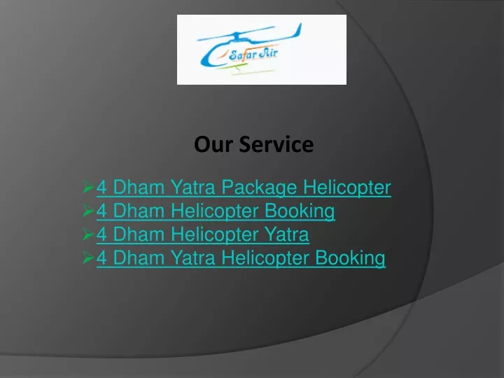 our service