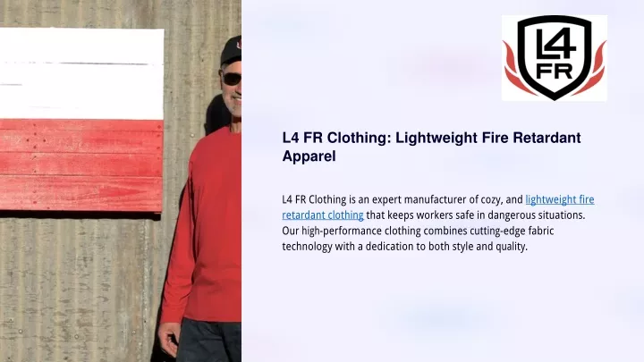 l4 fr clothing lightweight fire retardant apparel
