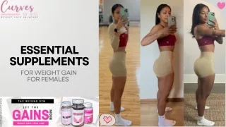 Buy The Best Supplements for Weight Gain for Females |Curvesbyjess