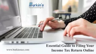Essential Guide to Filing Your Income Tax Return Online