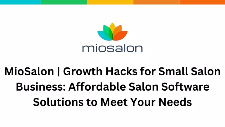 miosalon growth hacks for small salon business
