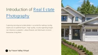 Framing Perfection: The Mastery of Real Estate Photography