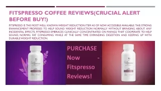 Fitspresso Coffee Reviews(Crucial Alert Before Buy!)