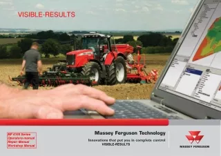 Massey Ferguson MF 6110 Tractor Service Repair Manual