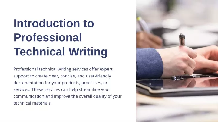 introduction to professional technical writing