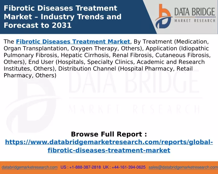 fibrotic diseases treatment market industry