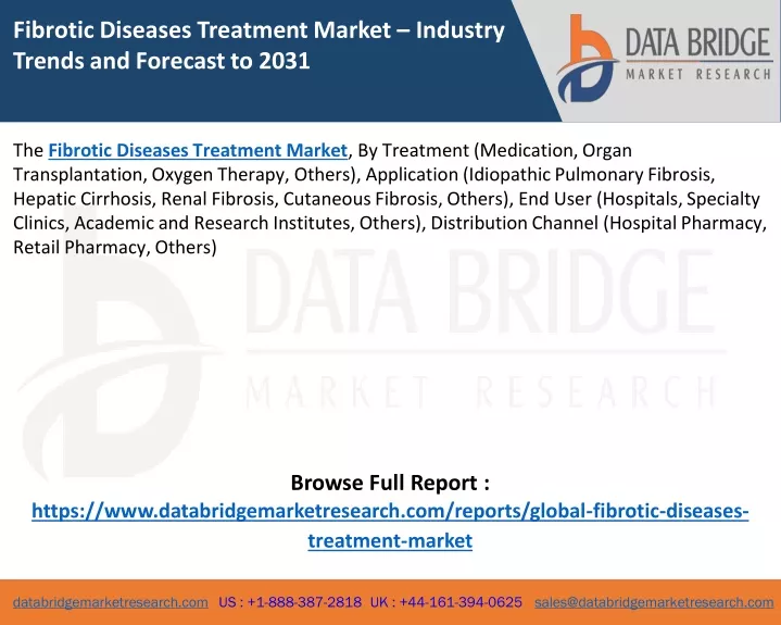 fibrotic diseases treatment market industry