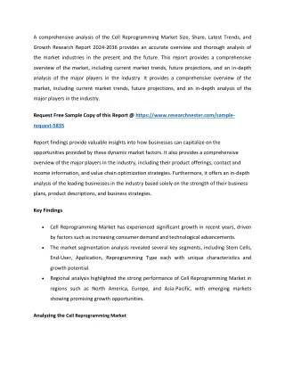a comprehensive analysis of the cell
