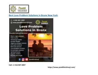 Best Love Problem Solutions in Bronx New York