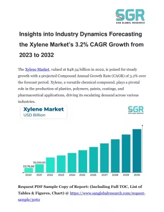 Insights into Industry Dynamics Forecasting the Xylene Market’s 3.2% CAGR Growth