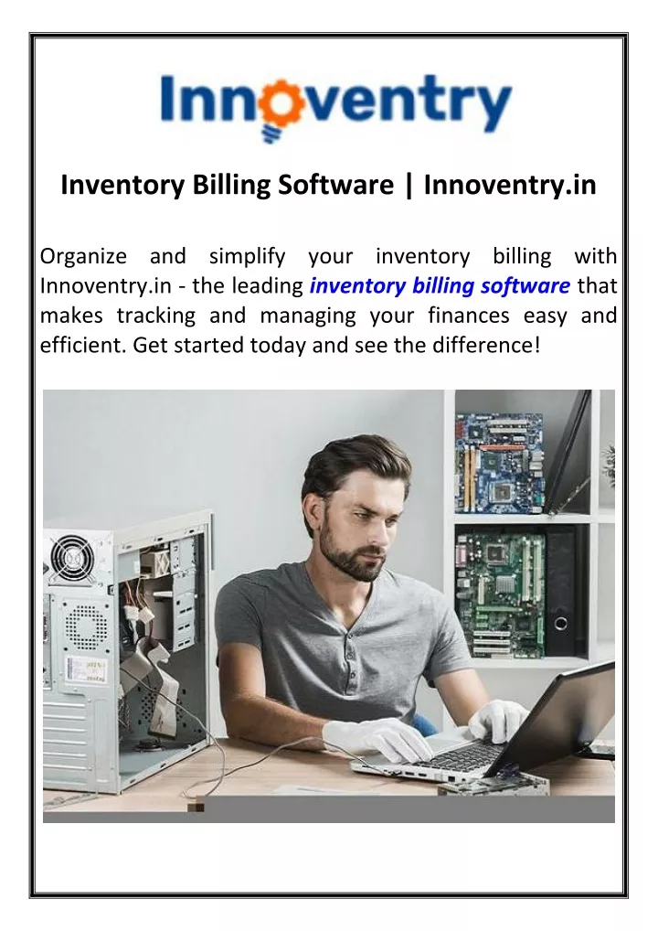 inventory billing software innoventry in