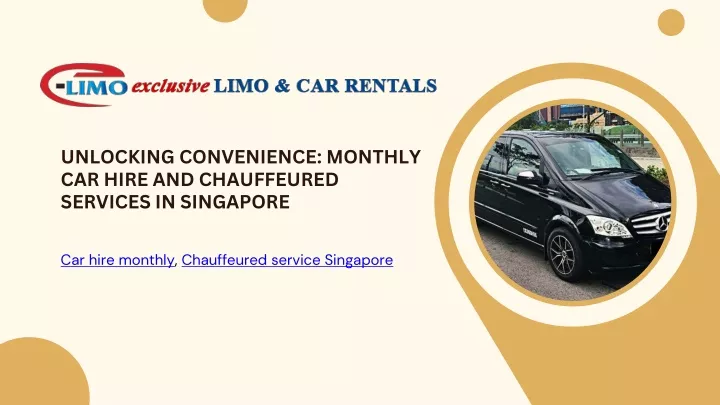 unlocking convenience monthly car hire