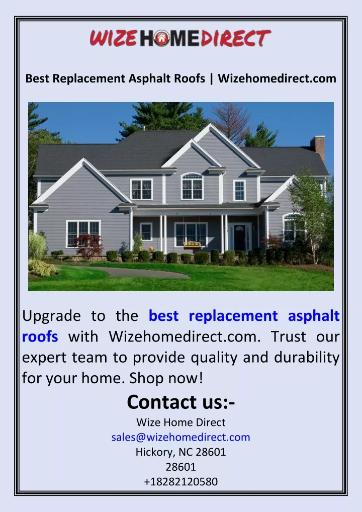 best replacement asphalt roofs wizehomedirect com