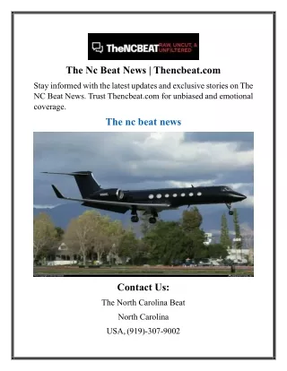 The Nc Beat News | Thencbeat.com
