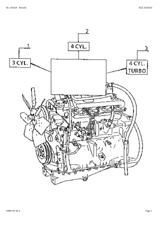 CLAAS CERES 95-65 X TRACTOR Parts Catalogue Manual (SN CT12F0050-CT12F0188)