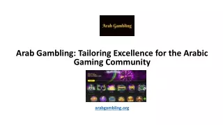Arab Gambling