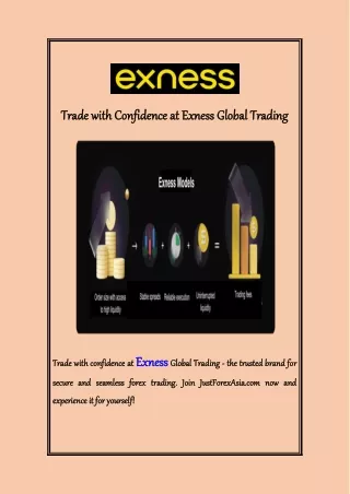 Trade with Confidence at Exness Global Trading