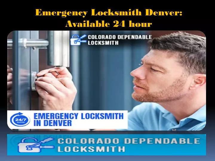 emergency locksmith denver available 24 hour