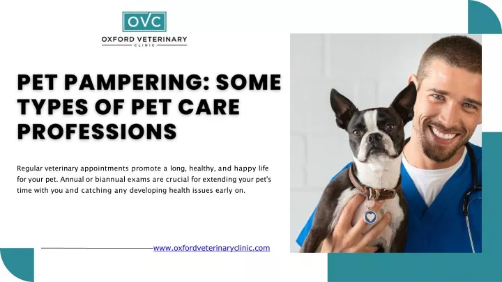 regular veterinary appointments promote a long