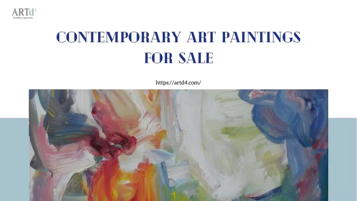 contemporary art paintings for sale