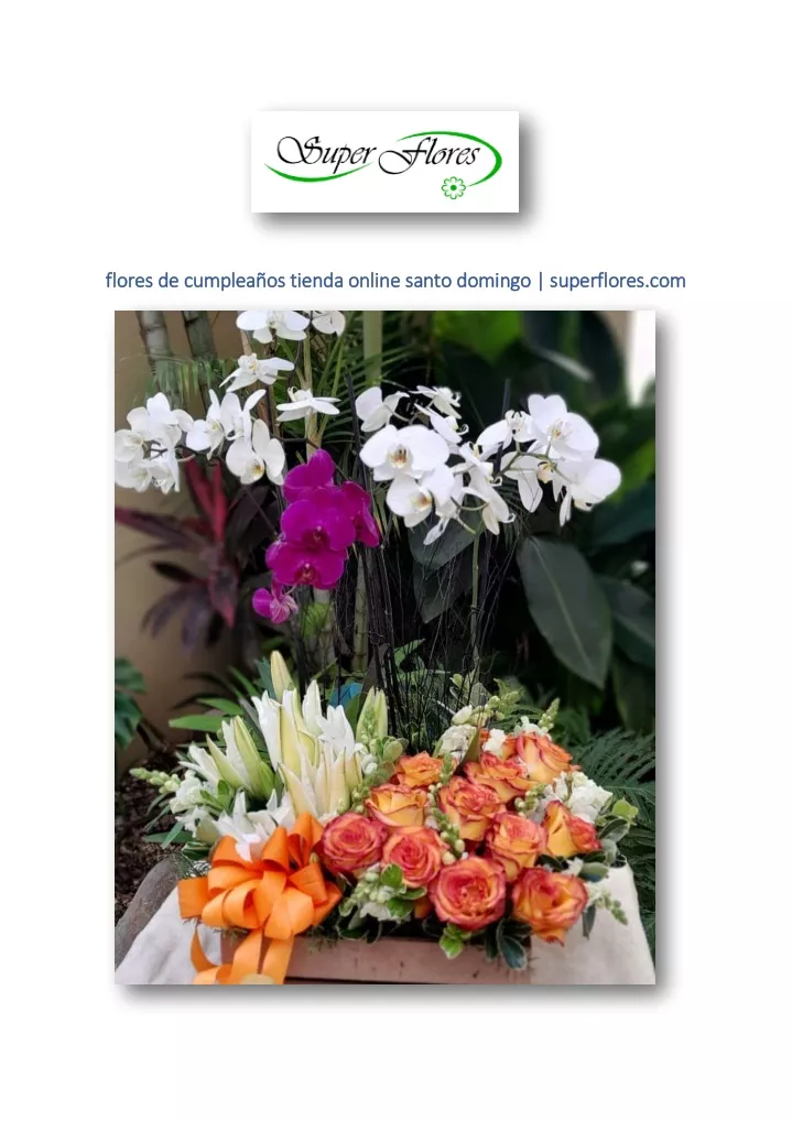 flores de cumplea os tienda online santo domingo