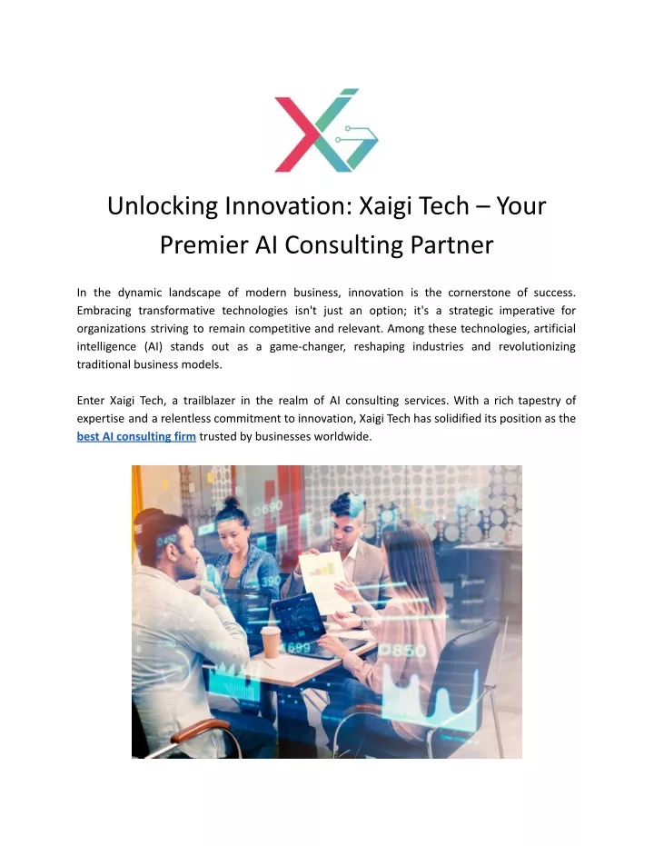 unlocking innovation xaigi tech your premier
