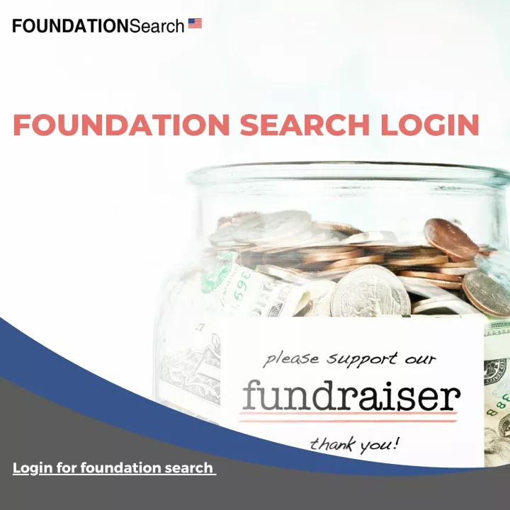 foundation search login
