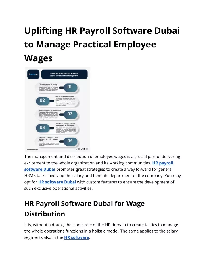 uplifting hr payroll software dubai to manage