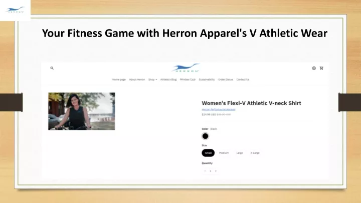 your fitness game with herron apparel