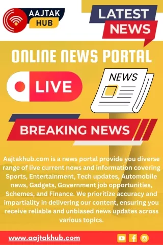 Aajtakhub.com - Latest News, Breaking News, Headlines Today Live