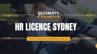 Hr Licence Sydney
