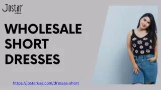 Trendy Options for Fashion Retailers in Wholesale Short Dresses