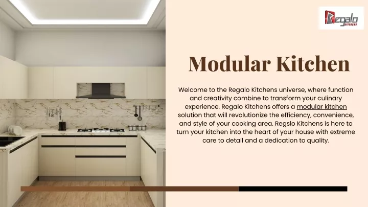 modular kitchen