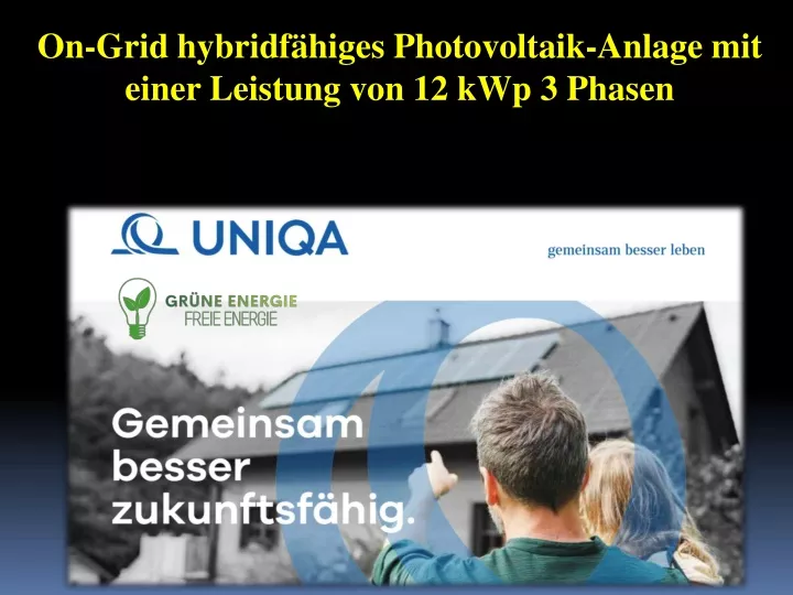on grid hybridf higes photovoltaik anlage