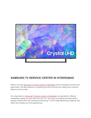 Samsung TV Service Center in Boduppal Hyderabad - 8886609933, Samsung TV Service