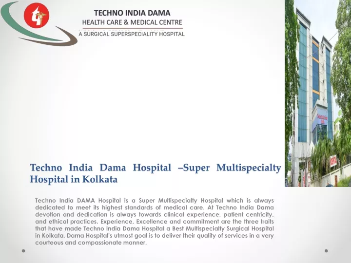 techno india dama hospital super multispecialty hospital in kolkata